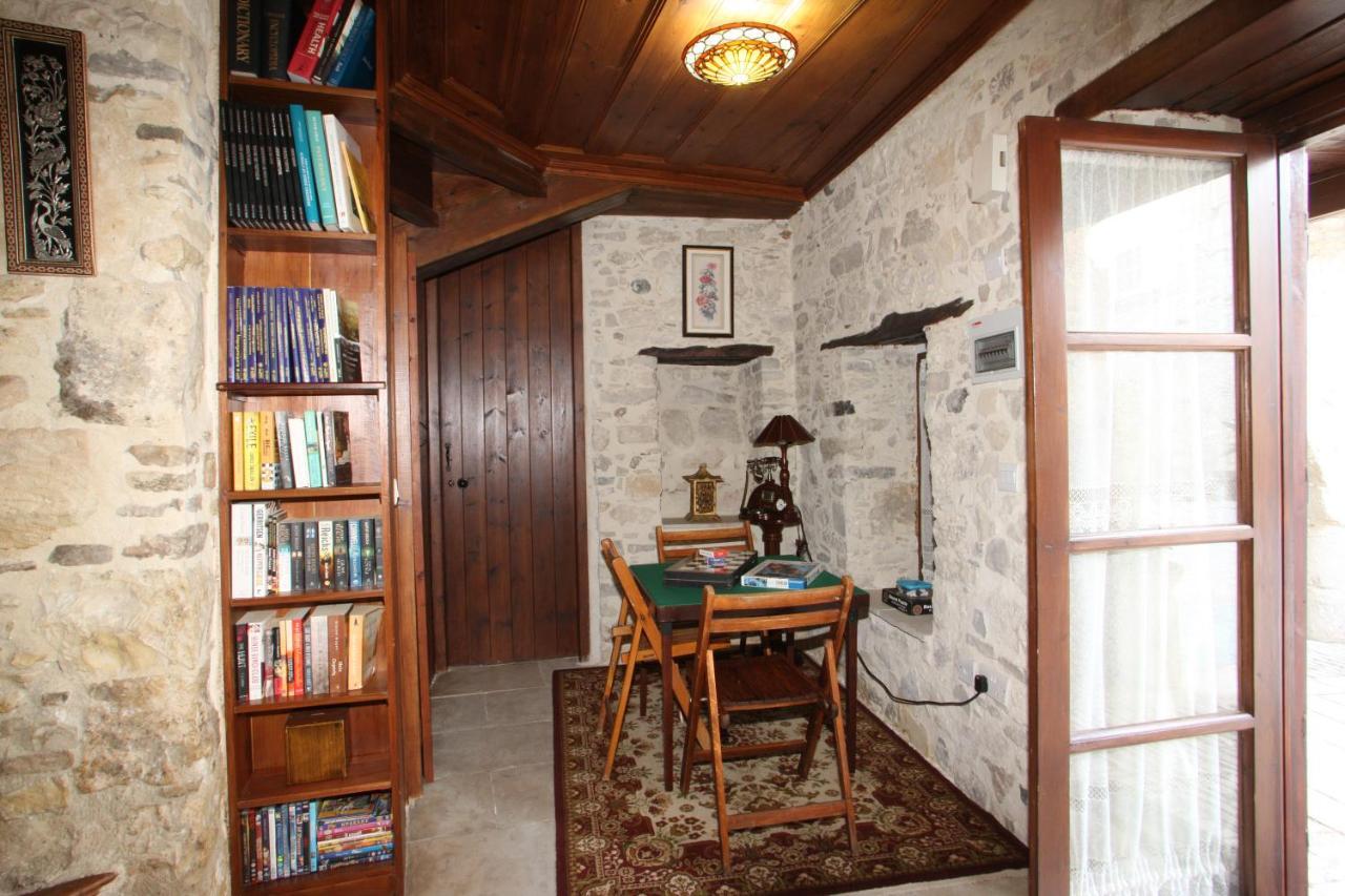 Afames House - Beautiful Traditional House Omodos Buitenkant foto