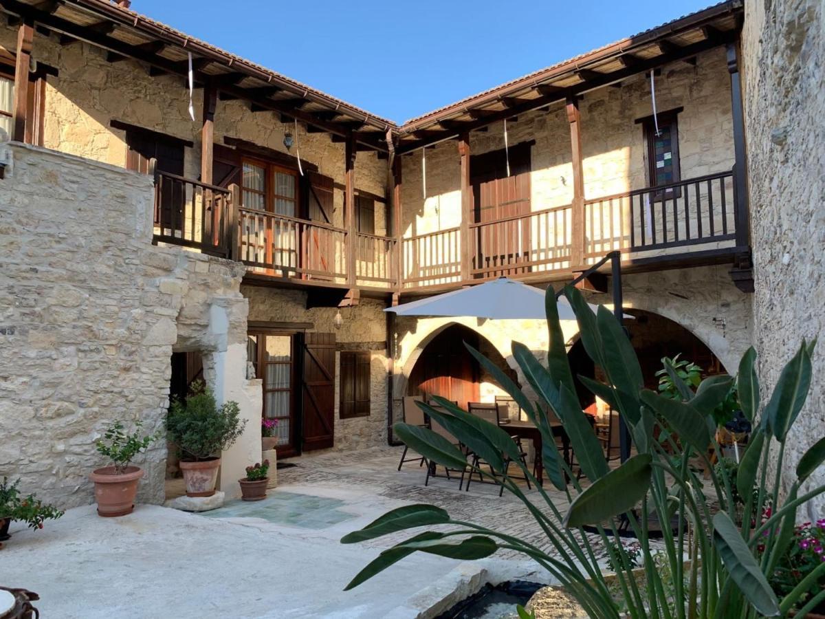 Afames House - Beautiful Traditional House Omodos Buitenkant foto