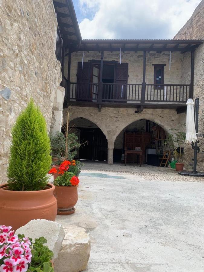Afames House - Beautiful Traditional House Omodos Buitenkant foto